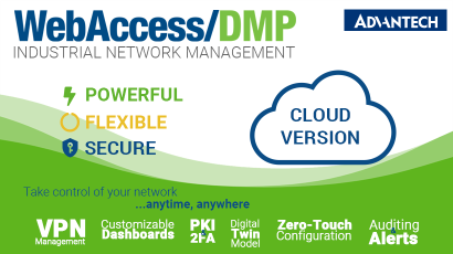 WebAccess/DMP Cloud Version
For more information, go to wadmp3.com